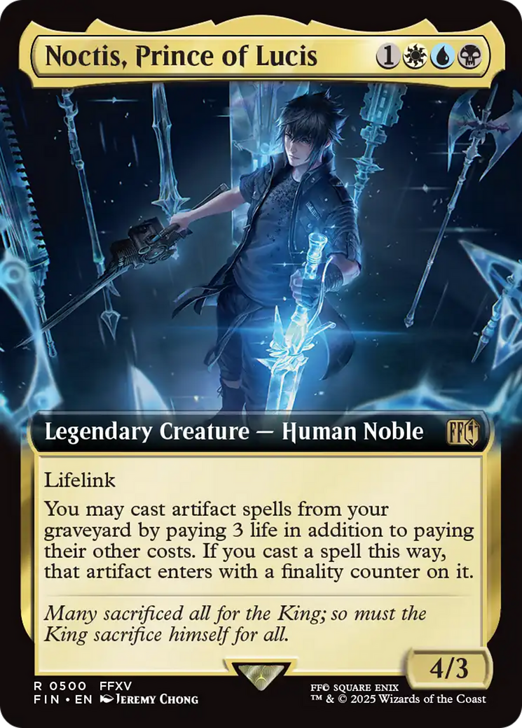 Noctis, Prince of Lucis (Extended Art) [FINAL FANTASY] | Game Master's Emporium (The New GME)