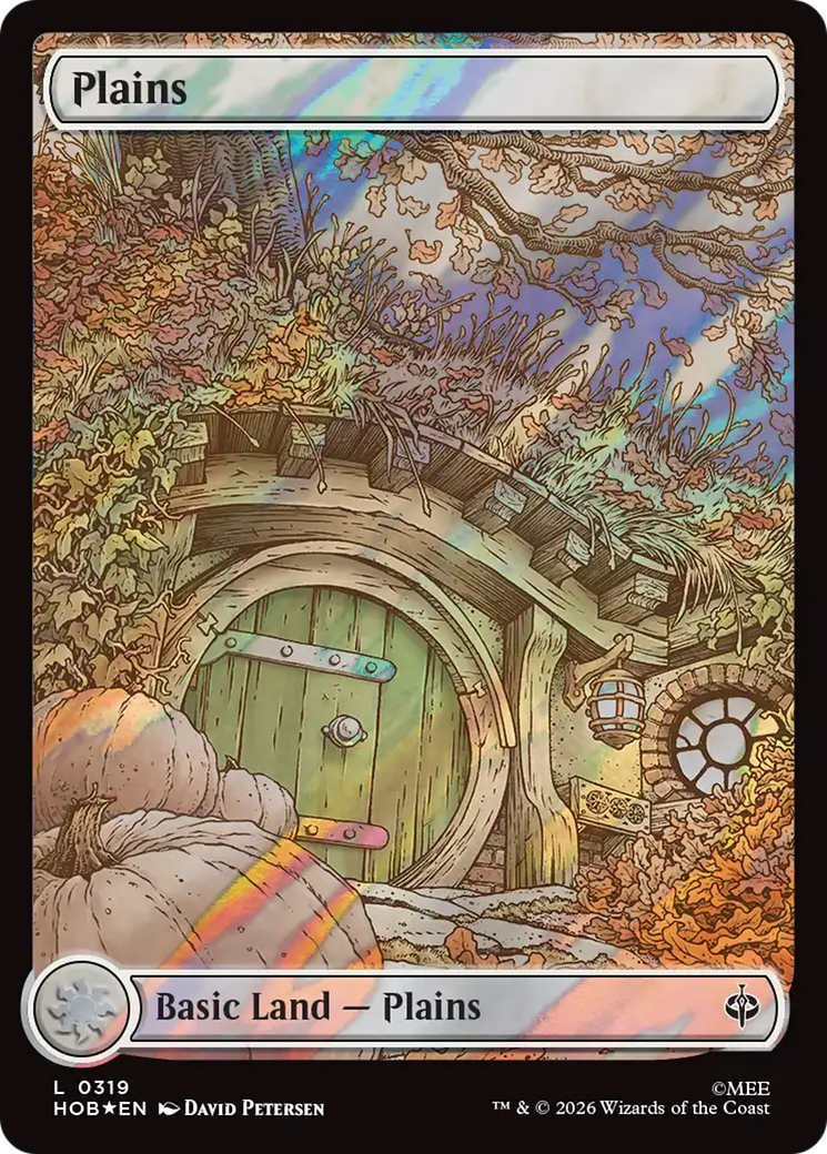 Plains (0319) (Surge Foil) [The Hobbit] | Game Master's Emporium (The New GME)
