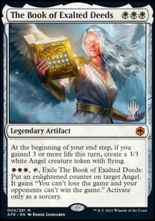 The Book of Exalted Deeds (Promo Pack) [Dungeons & Dragons: Adventures in the Forgotten Realms Promos] | Game Master's Emporium (The New GME)