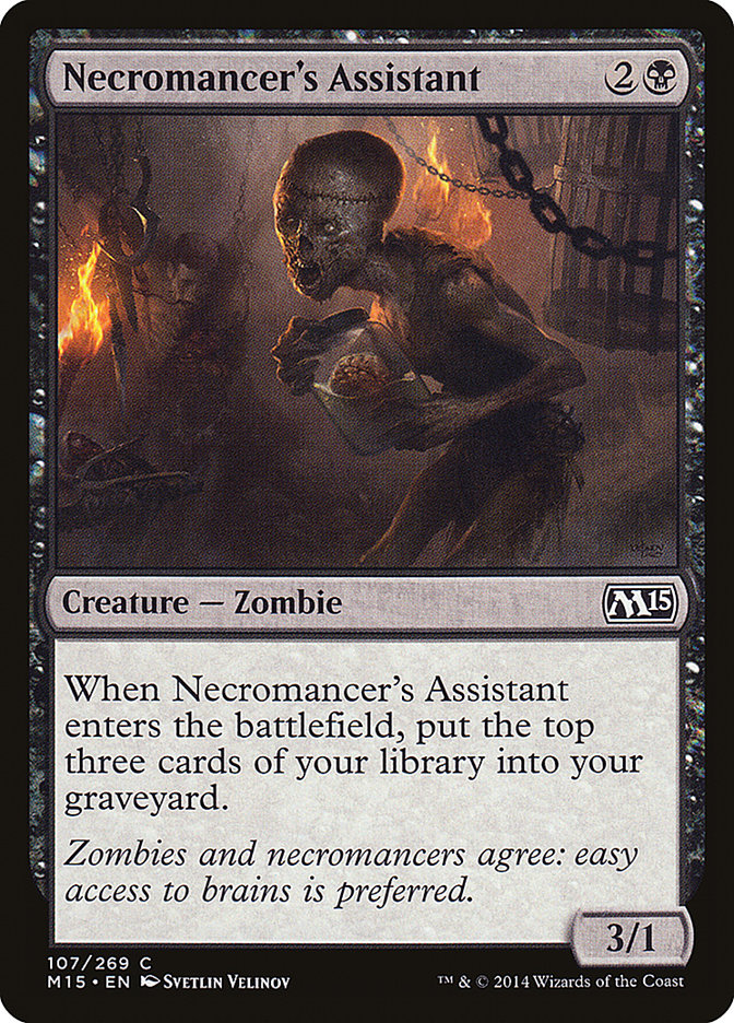 Necromancer's Assistant [Magic 2015] | Game Master's Emporium (The New GME)