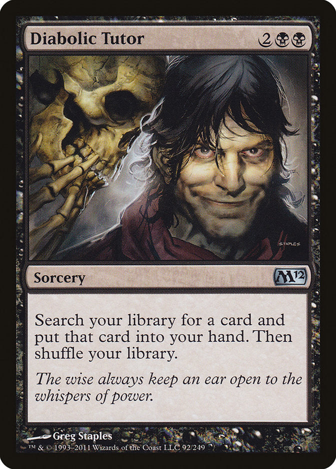 Diabolic Tutor [Magic 2012] | Game Master's Emporium (The New GME)
