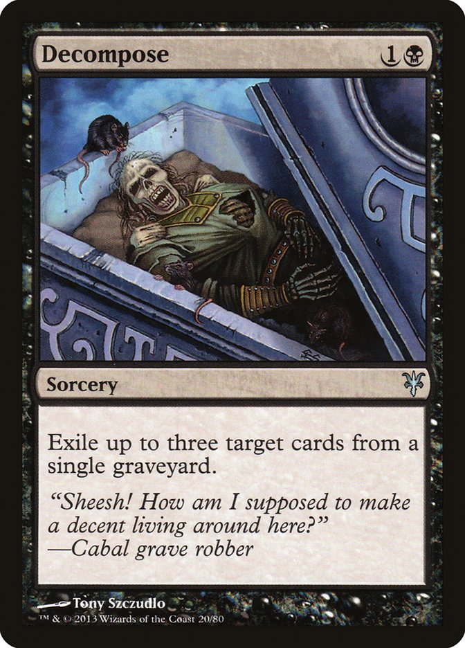 Decompose [Duel Decks: Sorin vs. Tibalt] | Game Master's Emporium (The New GME)
