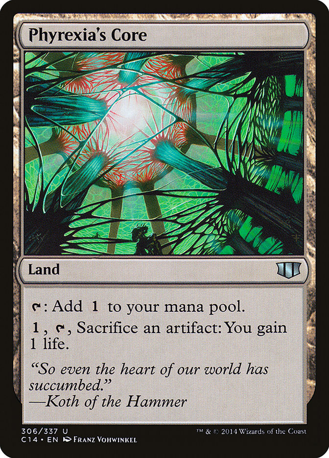 Phyrexia's Core [Commander 2014] | Game Master's Emporium (The New GME)
