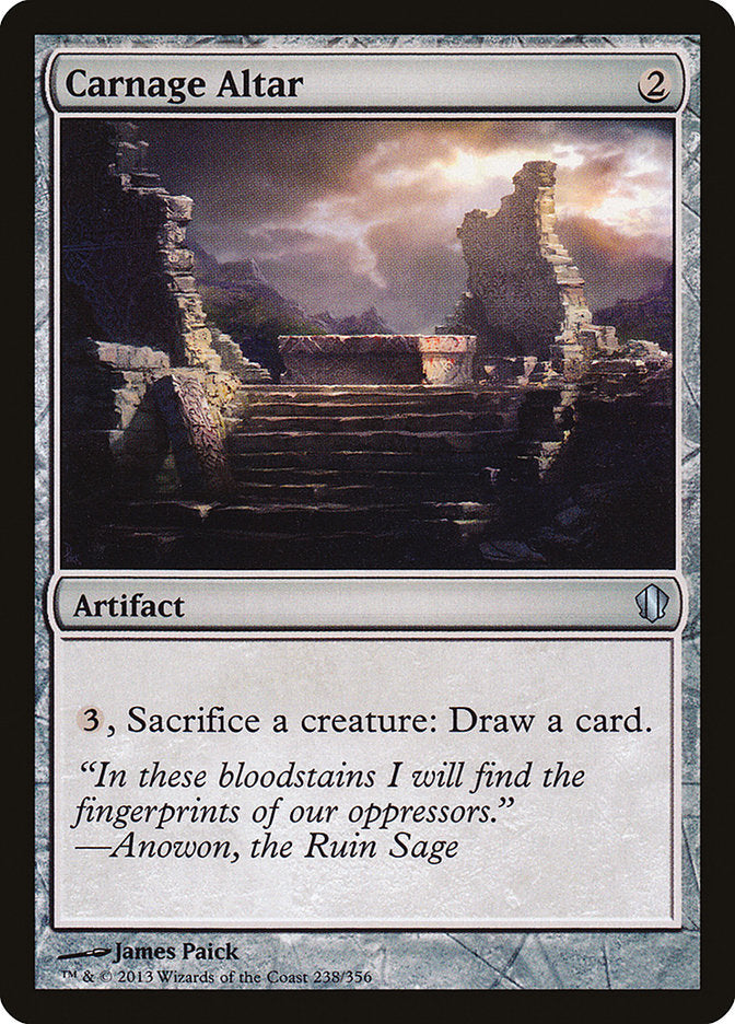 Carnage Altar [Commander 2013] | Game Master's Emporium (The New GME)