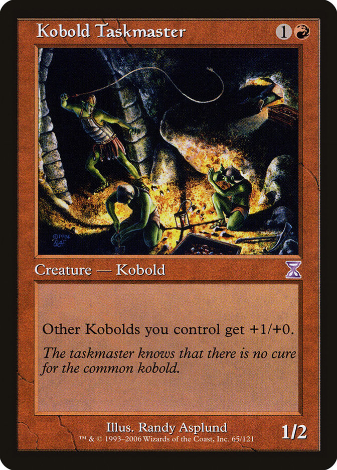 Kobold Taskmaster [Time Spiral Timeshifted] | Game Master's Emporium (The New GME)