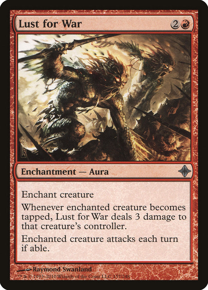 Lust for War [Rise of the Eldrazi] | Game Master's Emporium (The New GME)
