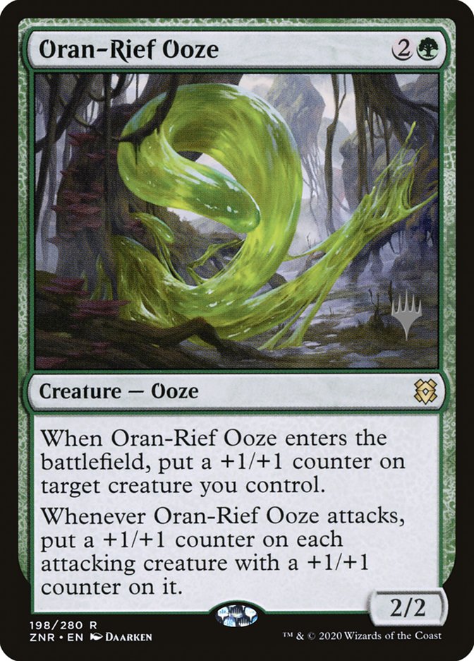 Oran-Rief Ooze (Promo Pack) [Zendikar Rising Promos] | Game Master's Emporium (The New GME)