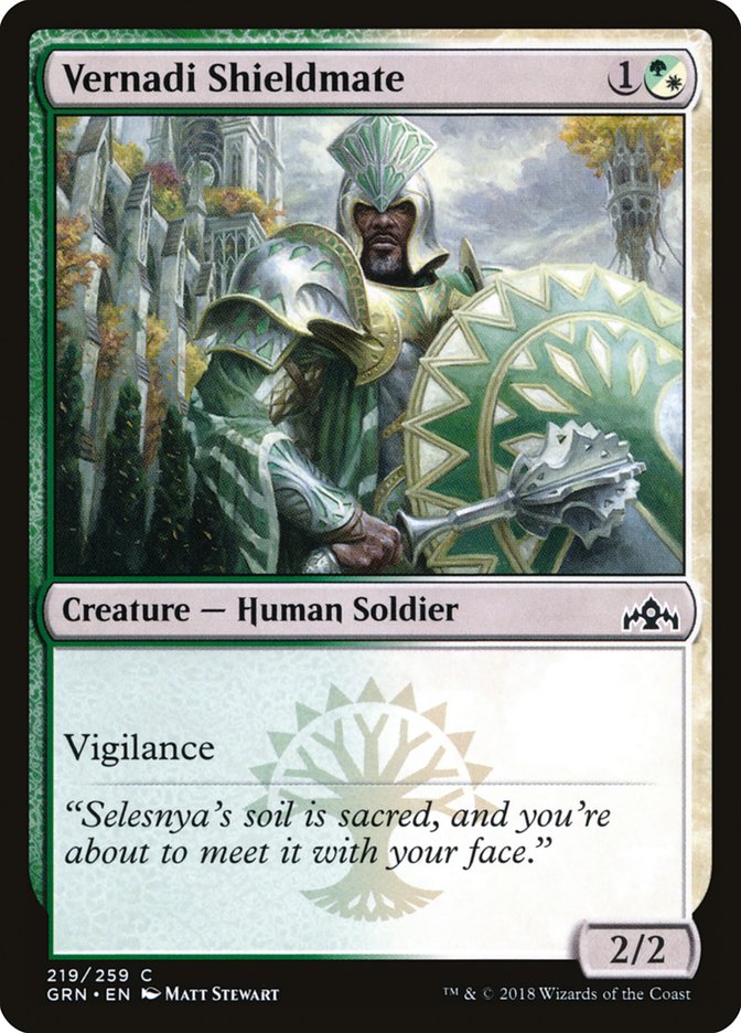 Vernadi Shieldmate [Guilds of Ravnica] | Game Master's Emporium (The New GME)