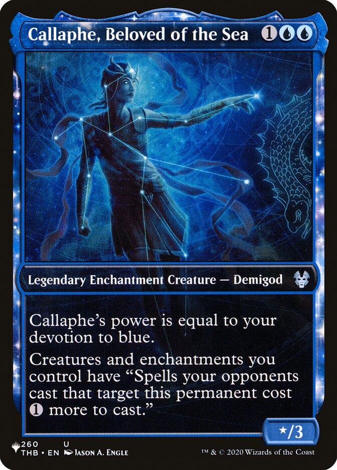 Callaphe, Beloved of the Sea (Showcase) [The List] | Game Master's Emporium (The New GME)