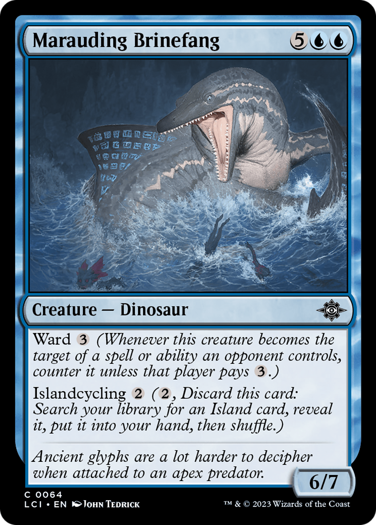 Marauding Brinefang [The Lost Caverns of Ixalan] | Game Master's Emporium (The New GME)