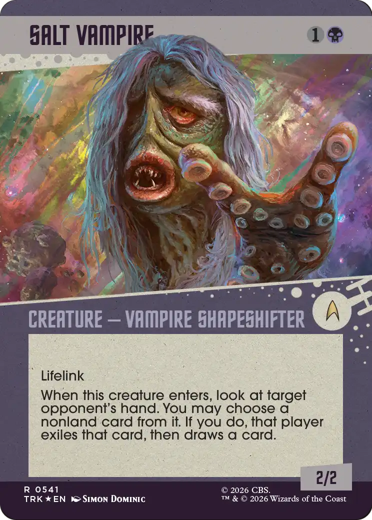 Salt Vampire (Showcase) (Surge Foil) [Star Trek] | Game Master's Emporium (The New GME)