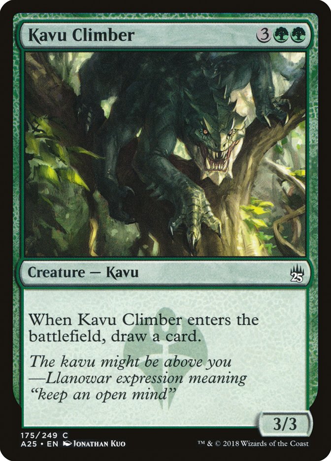 Kavu Climber [Masters 25] | Game Master's Emporium (The New GME)
