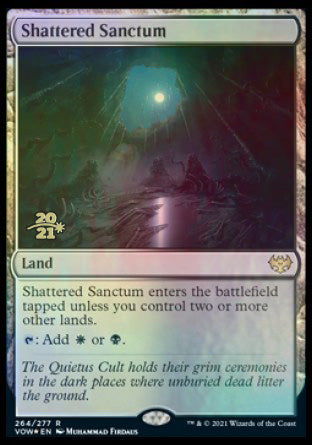 Shattered Sanctum [Innistrad: Crimson Vow Prerelease Promos] | Game Master's Emporium (The New GME)