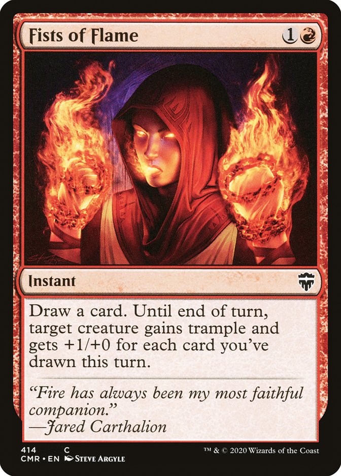 Fists of Flame [Commander Legends] | Game Master's Emporium (The New GME)