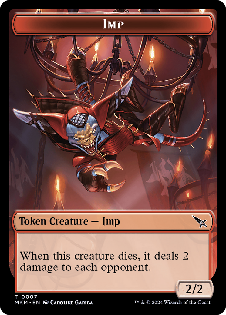 Imp Token [Murders at Karlov Manor Tokens] | Game Master's Emporium (The New GME)