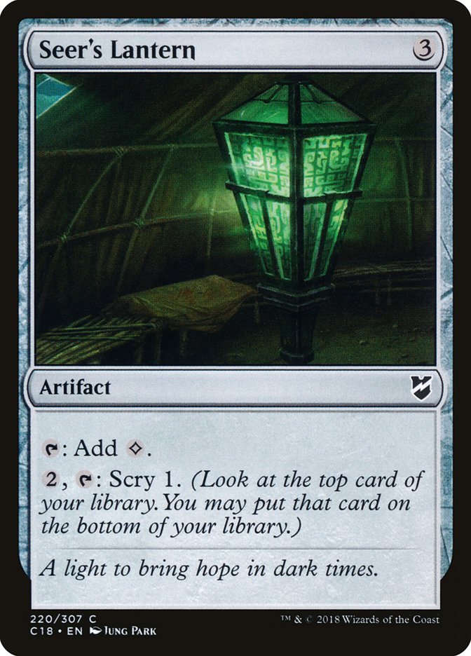 Seer's Lantern [Commander 2018] | Game Master's Emporium (The New GME)