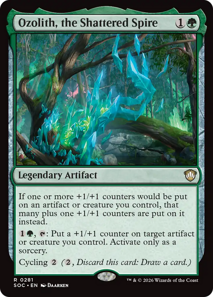 Ozolith, the Shattered Spire [Secrets of Strixhaven Commander] | Game Master's Emporium (The New GME)