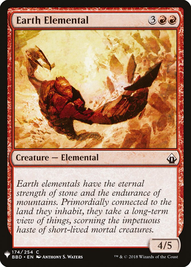 Earth Elemental [Mystery Booster] | Game Master's Emporium (The New GME)