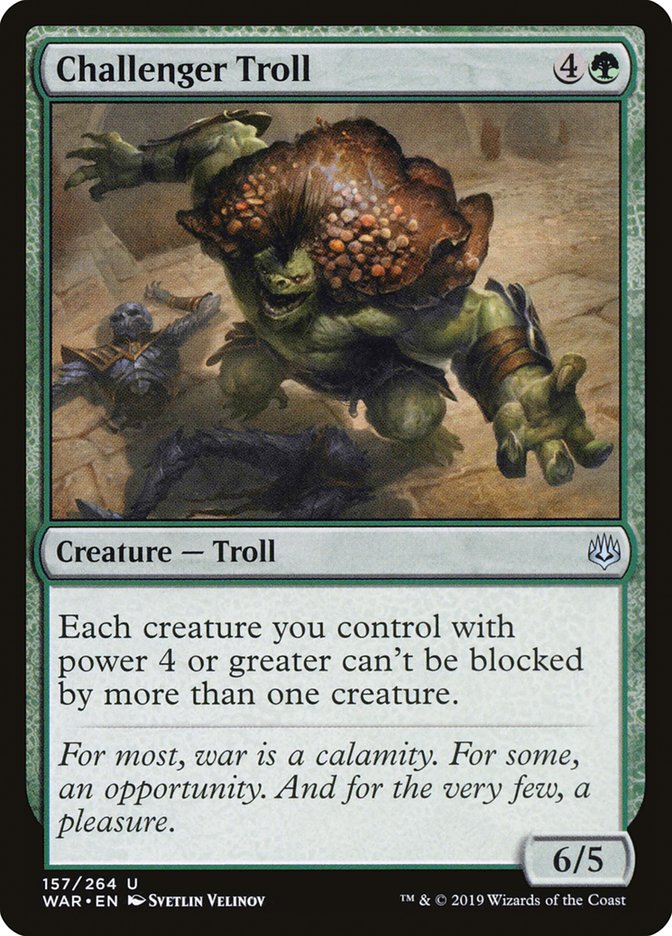 Challenger Troll [War of the Spark] | Game Master's Emporium (The New GME)
