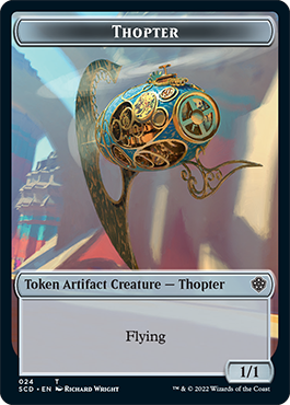 Elephant // Thopter Double-Sided Token [Starter Commander Decks] | Game Master's Emporium (The New GME)