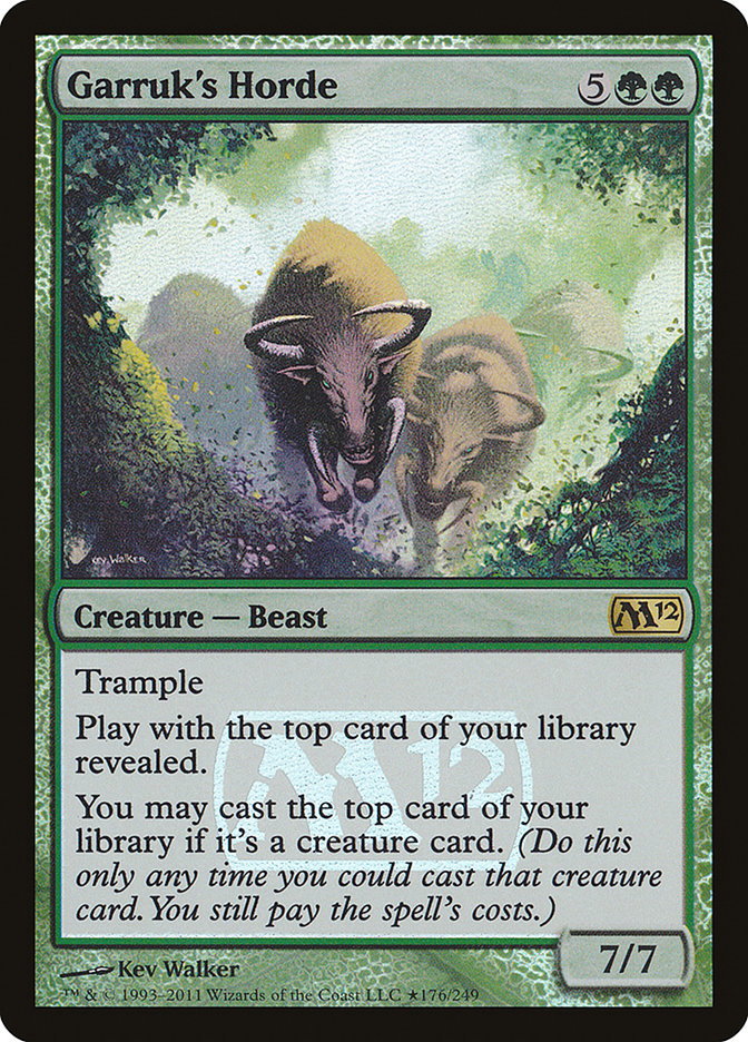 Garruk's Horde [Magic 2012 Prerelease Promos] | Game Master's Emporium (The New GME)
