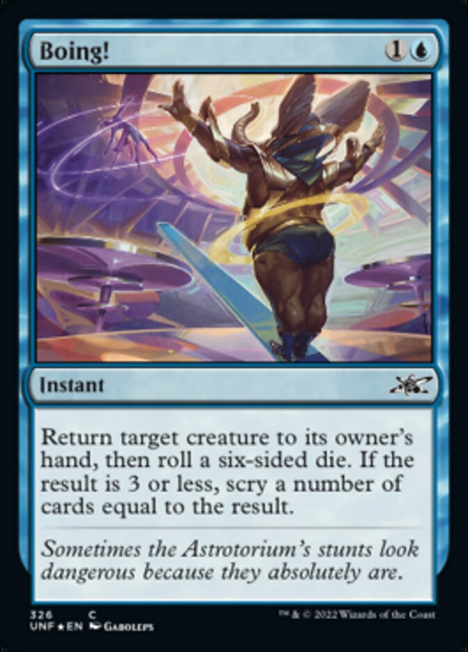 Boing! (Galaxy Foil) [Unfinity] | Game Master's Emporium (The New GME)