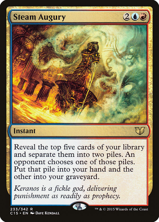 Steam Augury [Commander 2015] | Game Master's Emporium (The New GME)