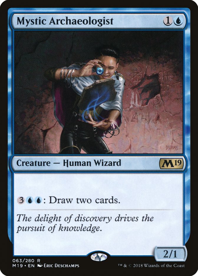 Mystic Archaeologist [Core Set 2019] | Game Master's Emporium (The New GME)