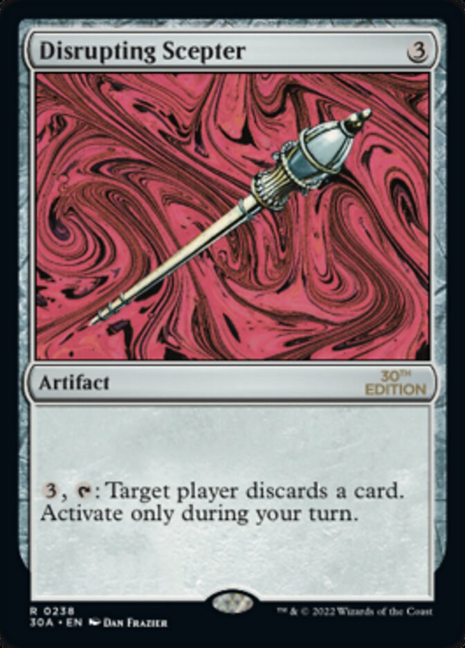 Disrupting Scepter [30th Anniversary Edition] | Game Master's Emporium (The New GME)