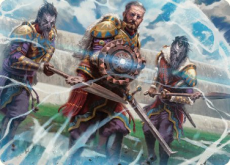 Argivian Phalanx Art Card [Dominaria United Art Series] | Game Master's Emporium (The New GME)