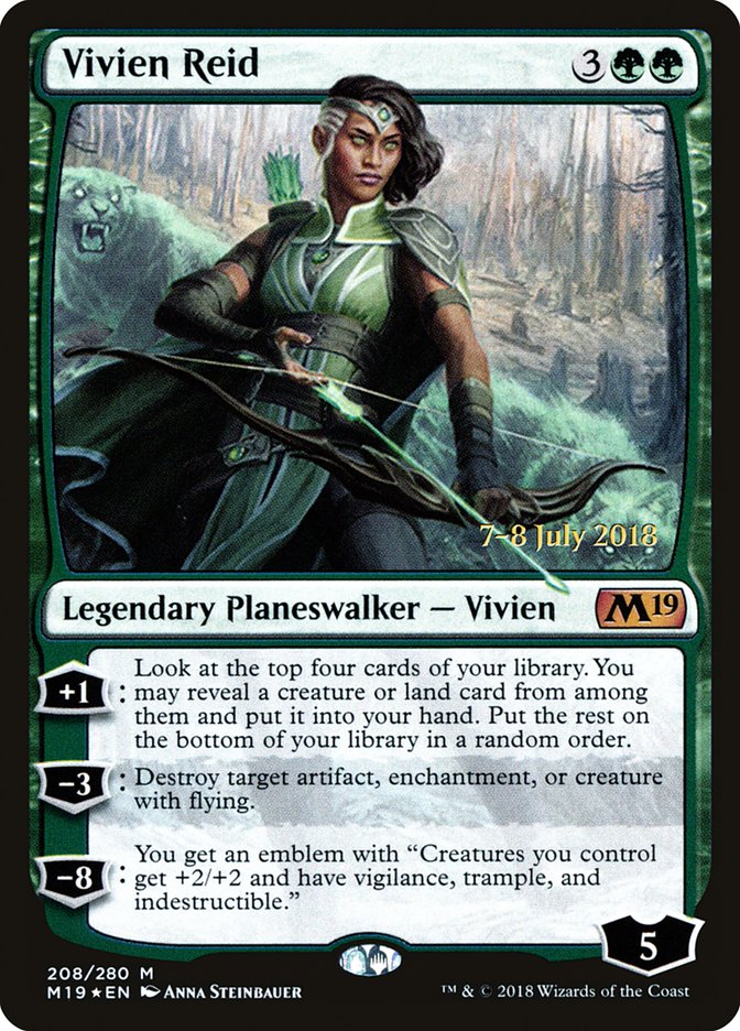 Vivien Reid [Core Set 2019 Prerelease Promos] | Game Master's Emporium (The New GME)
