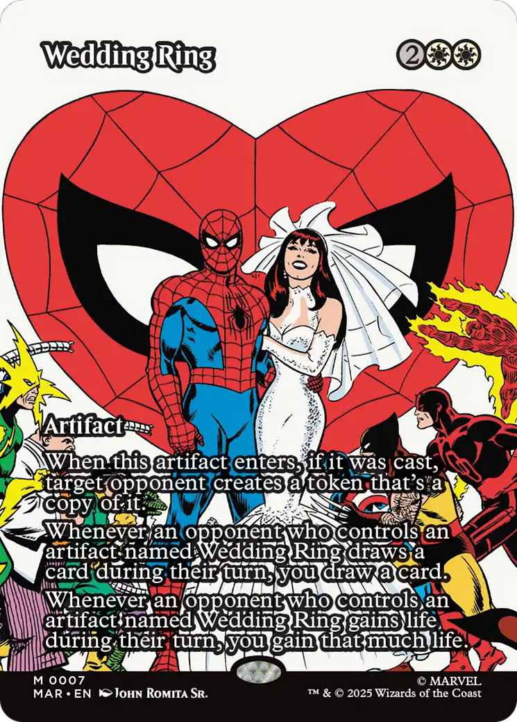 Wedding Ring (Borderless) [Marvel Universe: Eternal-Legal] | Game Master's Emporium (The New GME)