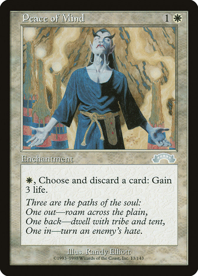 Peace of Mind [Exodus] | Game Master's Emporium (The New GME)