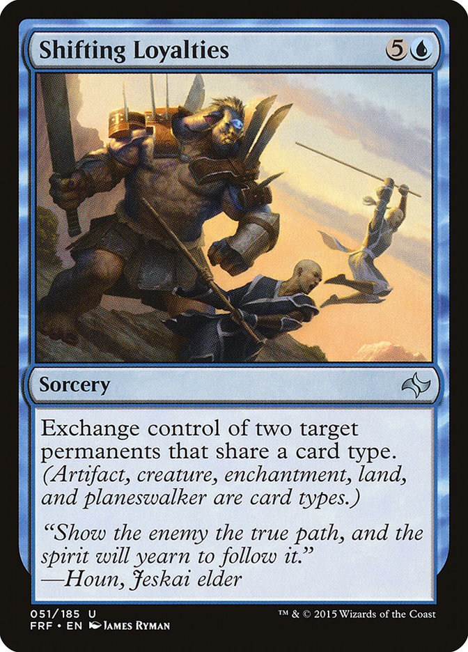 Shifting Loyalties [Fate Reforged] | Game Master's Emporium (The New GME)