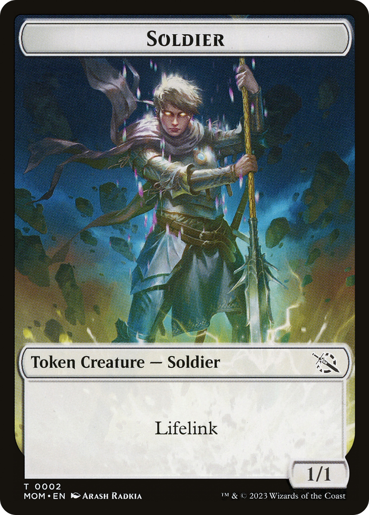 Soldier // Kraken Double-Sided Token [March of the Machine Tokens] | Game Master's Emporium (The New GME)