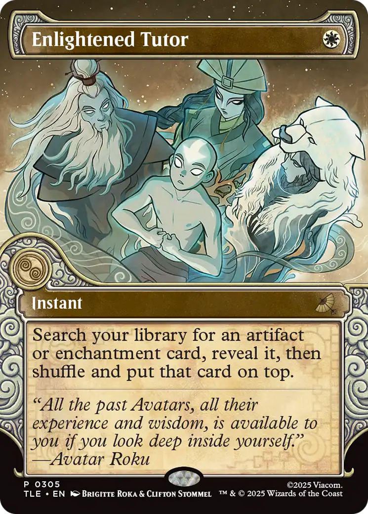 Enlightened Tutor (Showcase) [Avatar: The Last Airbender: Eternal-Legal] | Game Master's Emporium (The New GME)