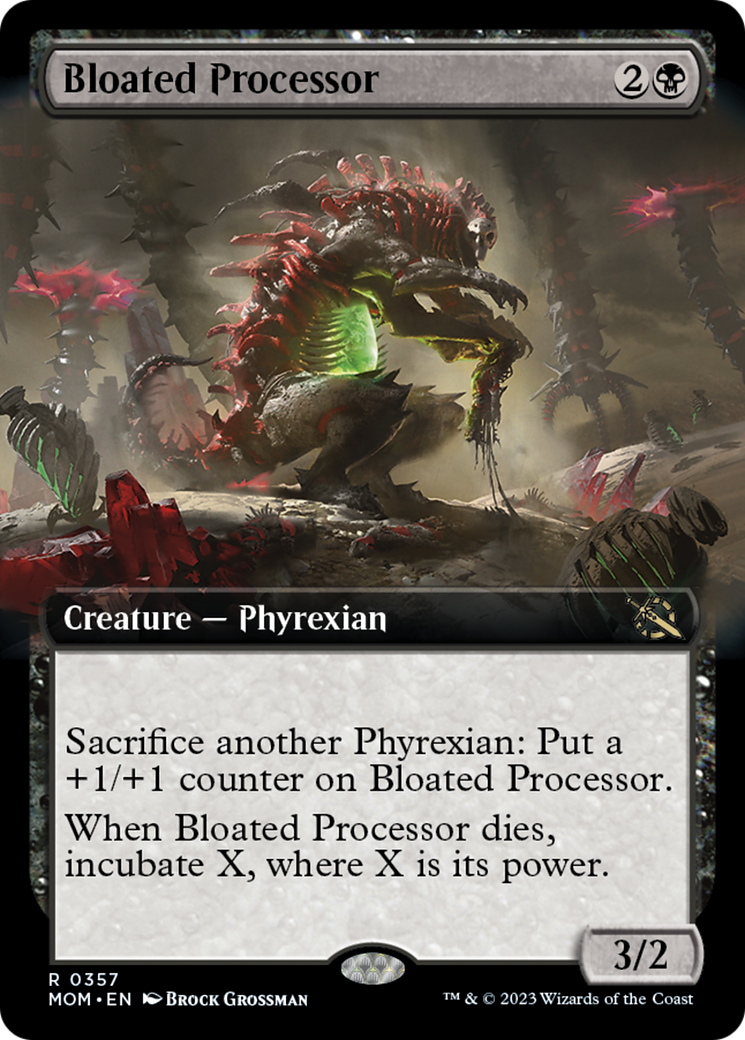 Bloated Processor (Extended Art) [March of the Machine] | Game Master's Emporium (The New GME)