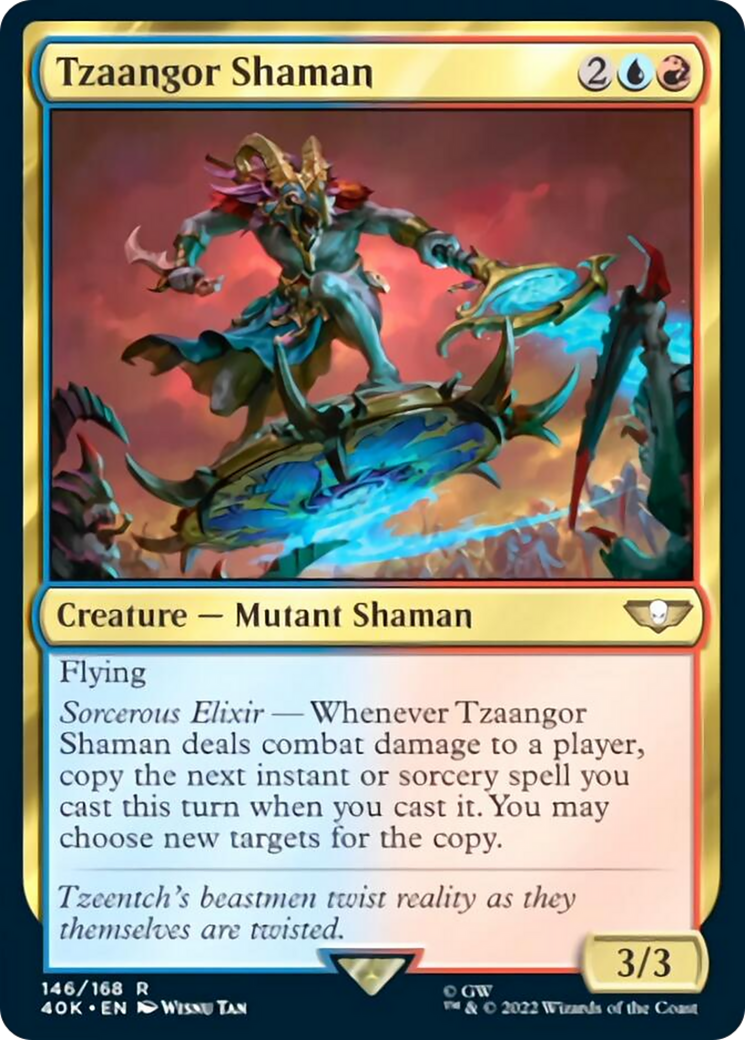 Tzaangor Shaman (Surge Foil) [Warhammer 40,000] | Game Master's Emporium (The New GME)