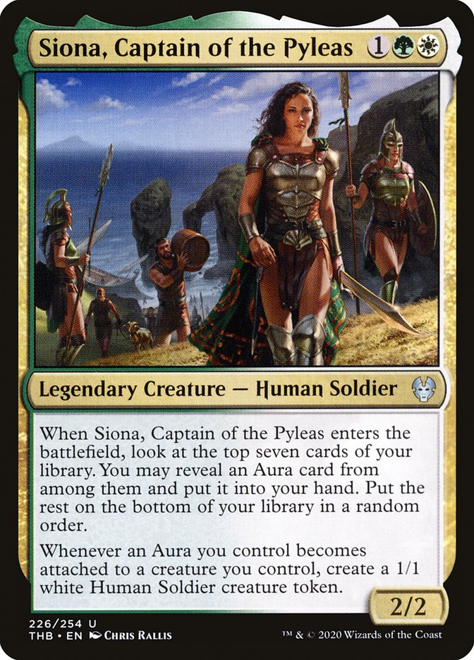 Siona, Captain of the Pyleas [Theros Beyond Death] | Game Master's Emporium (The New GME)