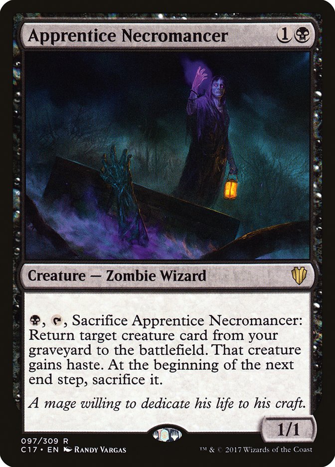 Apprentice Necromancer [Commander 2017] | Game Master's Emporium (The New GME)