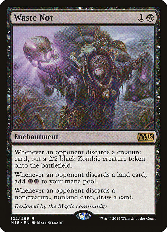 Waste Not [Magic 2015] | Game Master's Emporium (The New GME)