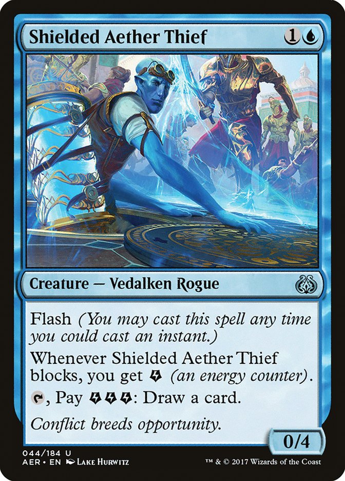 Shielded Aether Thief [Aether Revolt] | Game Master's Emporium (The New GME)