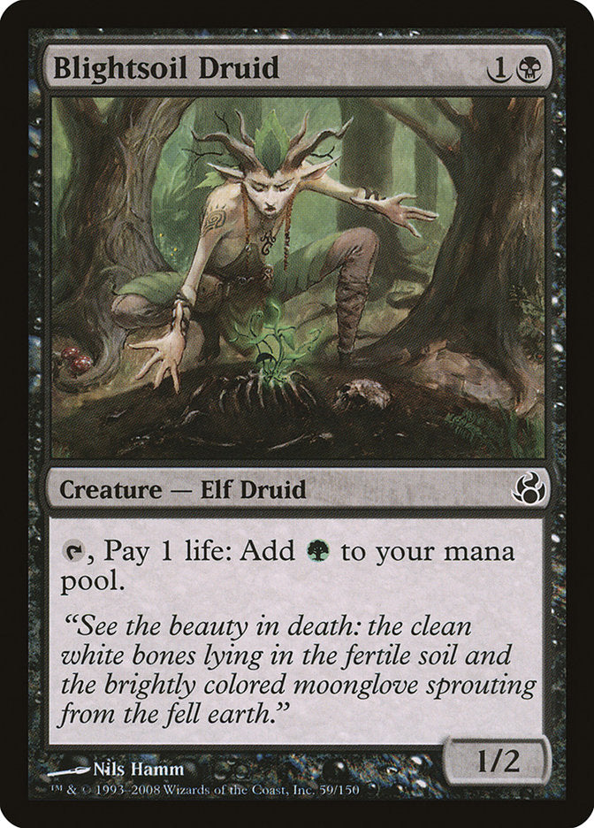 Blightsoil Druid [Morningtide] | Game Master's Emporium (The New GME)