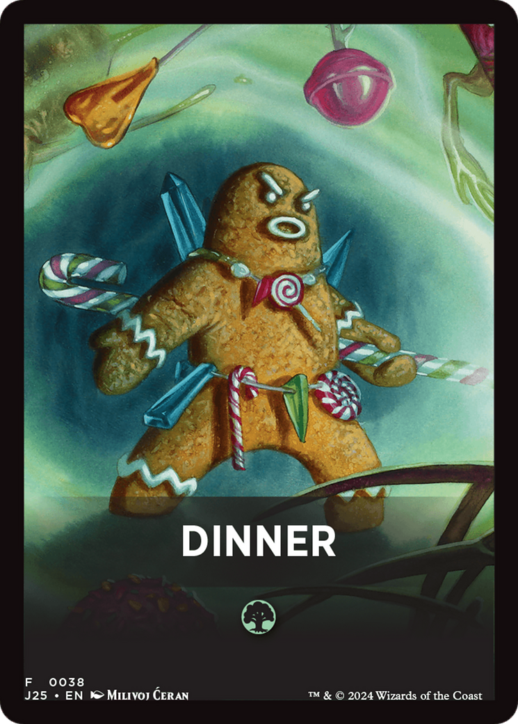 Dinner Theme Card [Foundations Jumpstart Front Cards] | Game Master's Emporium (The New GME)