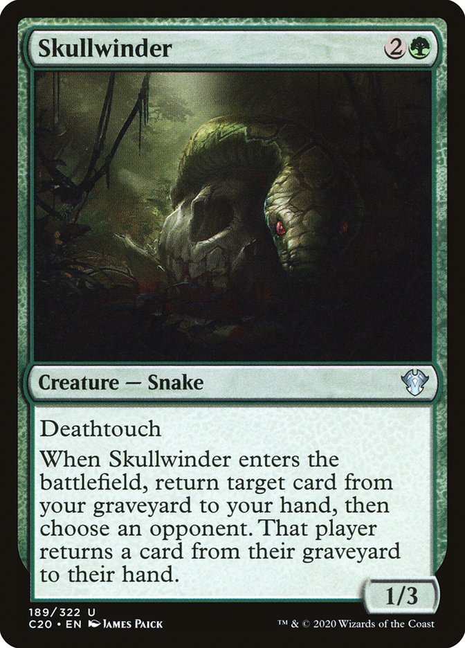Skullwinder [Commander 2020] | Game Master's Emporium (The New GME)