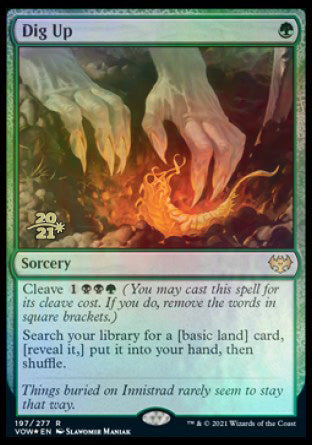 Dig Up [Innistrad: Crimson Vow Prerelease Promos] | Game Master's Emporium (The New GME)