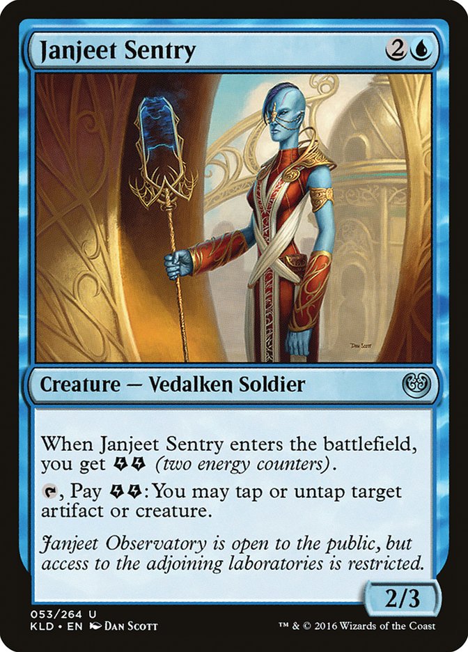 Janjeet Sentry [Kaladesh] | Game Master's Emporium (The New GME)