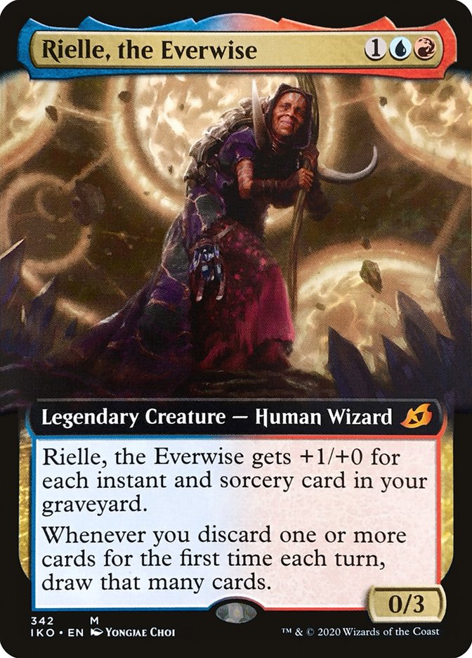 Rielle, the Everwise (Extended Art) [Ikoria: Lair of Behemoths] | Game Master's Emporium (The New GME)