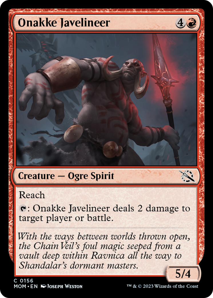 Onakke Javelineer [March of the Machine] | Game Master's Emporium (The New GME)