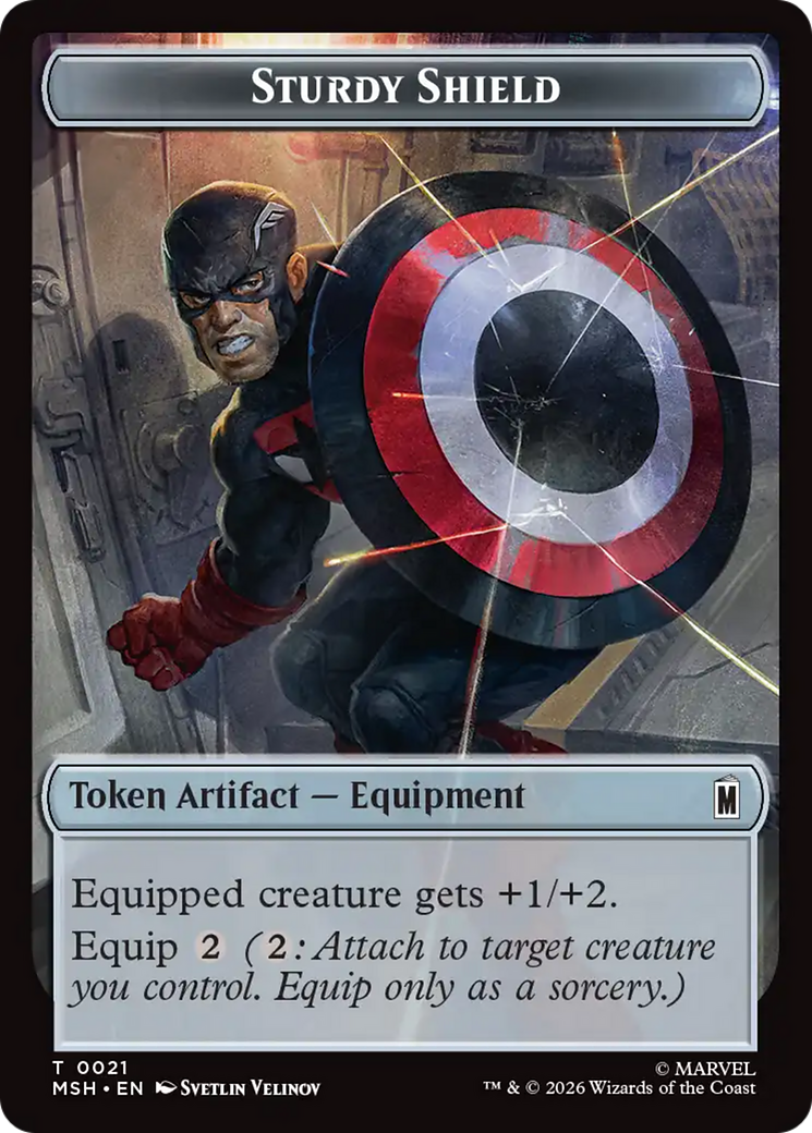 The Tiger God // Sturdy Shield Double-Sided Token [Marvel Super Heroes Tokens] | Game Master's Emporium (The New GME)